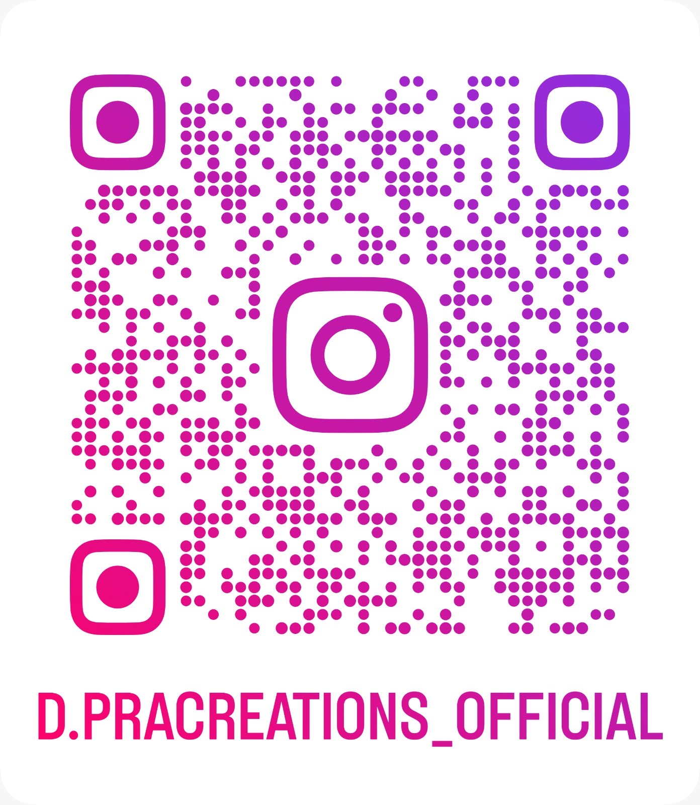 D.PRA Instagram QR
